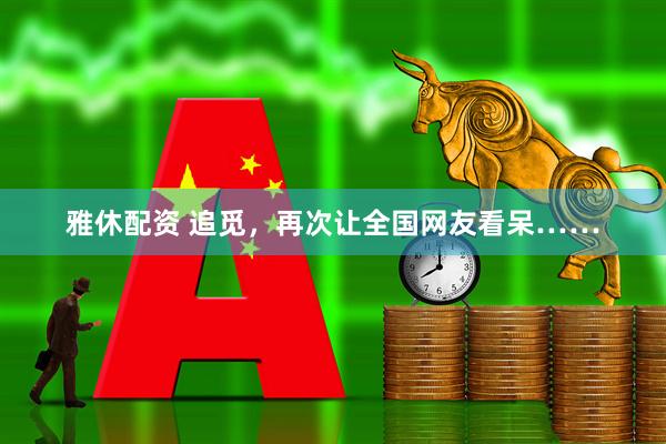 雅休配资 追觅，再次让全国网友看呆……