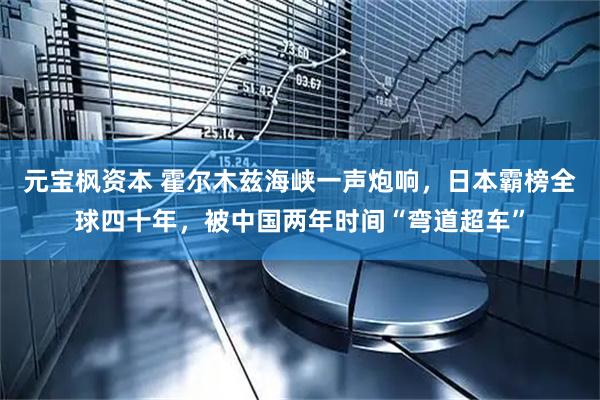 元宝枫资本 霍尔木兹海峡一声炮响，日本霸榜全球四十年，被中国两年时间“弯道超车”